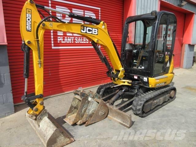 JCB 8026 CTS Miniekskavaatorid < 7 t