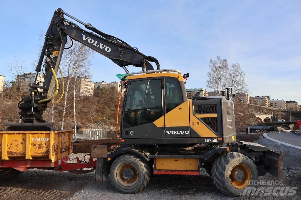 Volvo EWR 150 E Ratasekskavaatorid