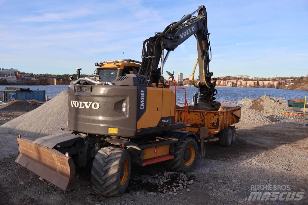 Volvo EWR 150 E Ratasekskavaatorid