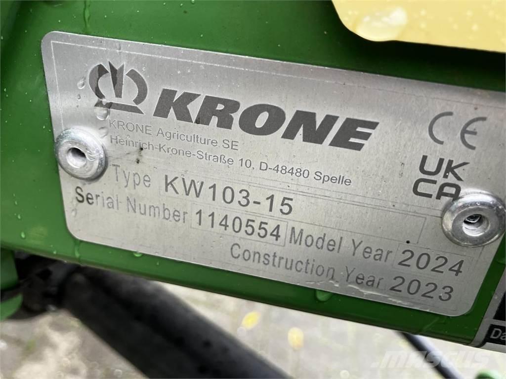 Krone Vendro 1020 Vaalutid ja kaarutid