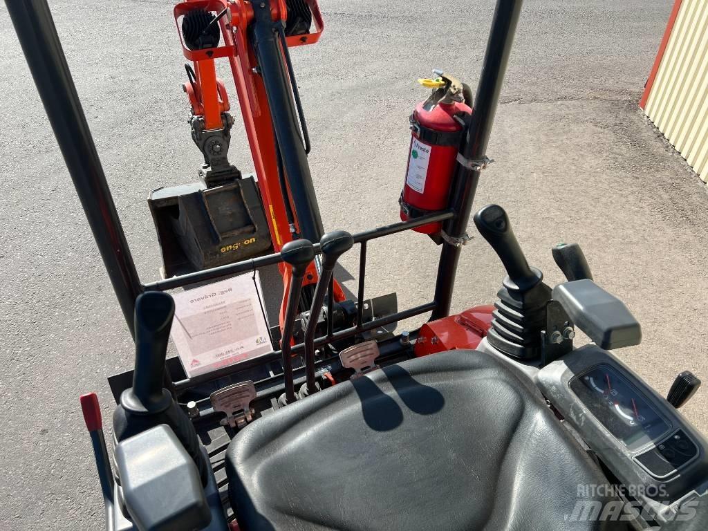 Kubota U 17-3 Miniekskavaatorid < 7 t