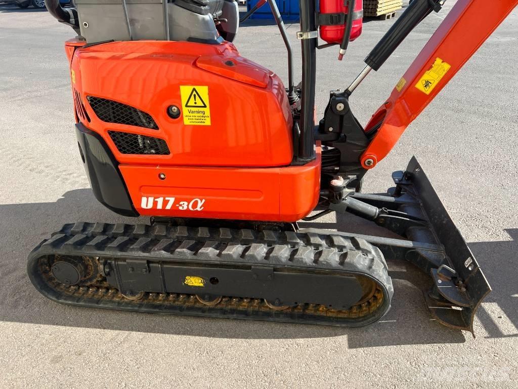 Kubota U 17-3 Miniekskavaatorid < 7 t