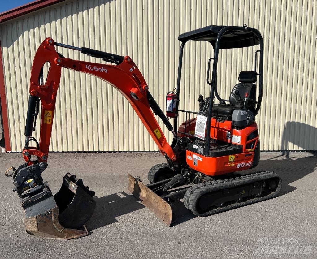 Kubota U 17-3 Miniekskavaatorid < 7 t