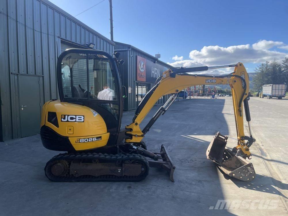 JCB 8026 Miniekskavaatorid < 7 t