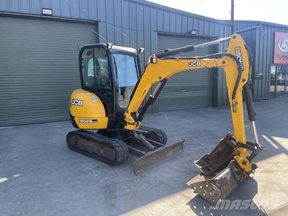 JCB 8026 Miniekskavaatorid < 7 t