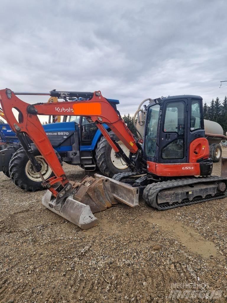 Kubota U 55-4 Miniekskavaatorid < 7 t