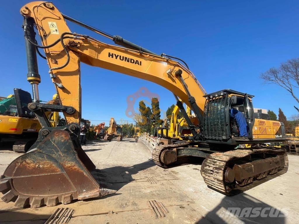 Hyundai Robex 520 VS Roomikekskavaatorid