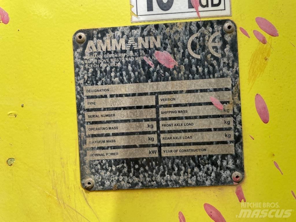 Ammann ARX 26 Tandemrullid