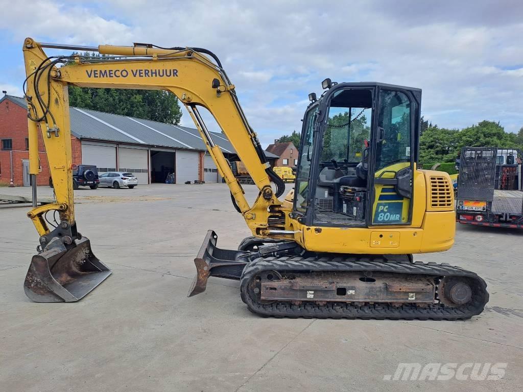 Komatsu PC 80 MR-5 Väikeekskavaatorid 7t-12t