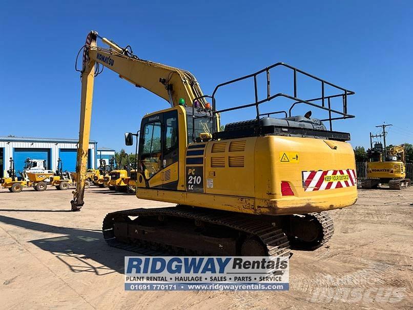 Komatsu PC 210 LC Pika noolega ekskavaatorid