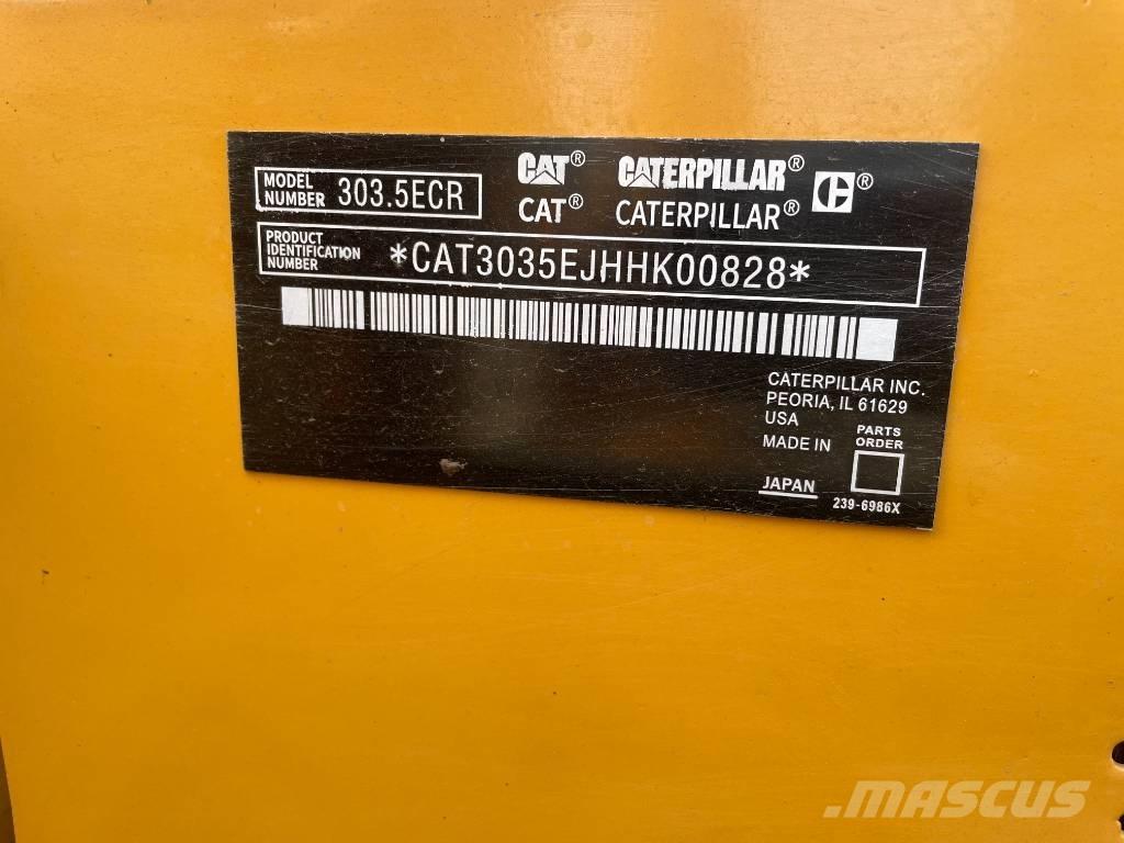 CAT 303 Miniekskavaatorid < 7 t