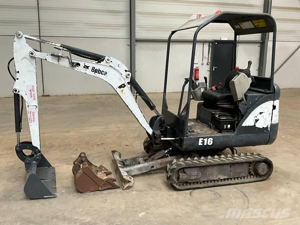 Bobcat E 16 Miniekskavaatorid < 7 t