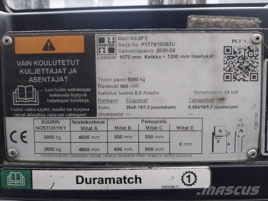 Hyster H 30 FT Diiseltõstukid