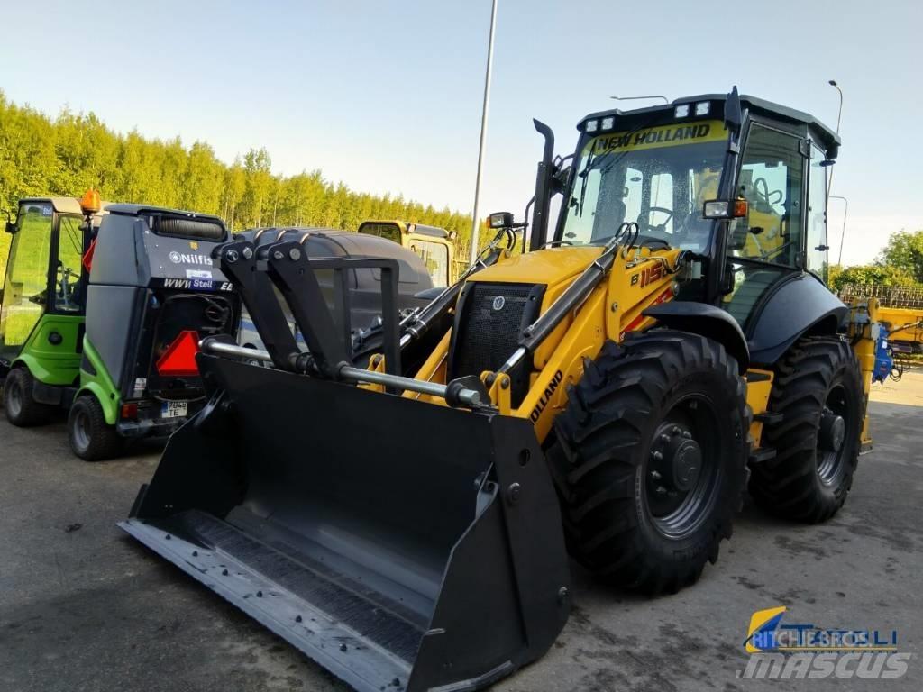 New Holland B 115 D Ekskavaatorlaadurid