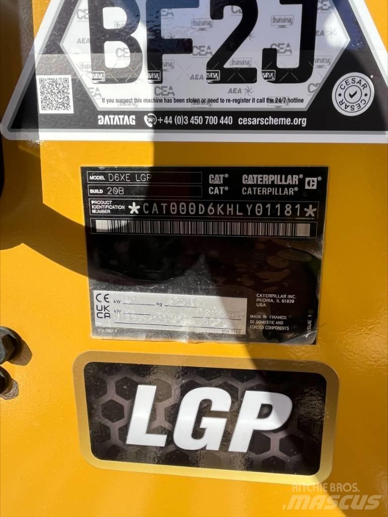 CAT D 6 XE LGP Buldooserid