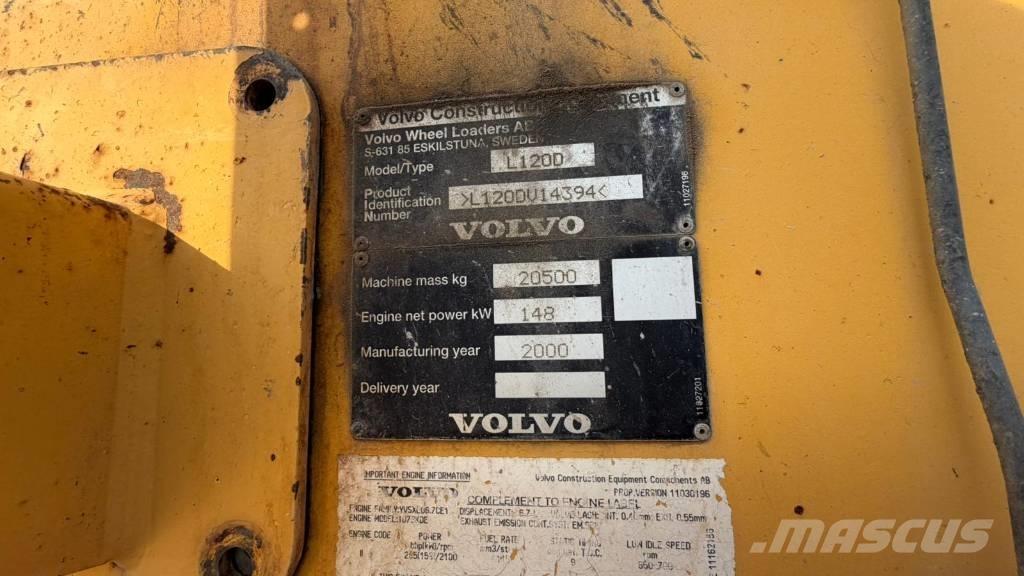 Volvo L 120 D Rataslaadurid