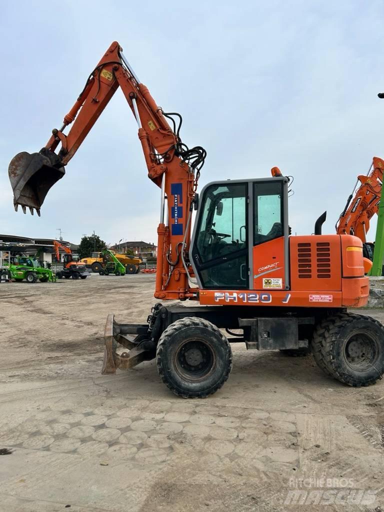Fiat-Hitachi fh 120 Ratasekskavaatorid