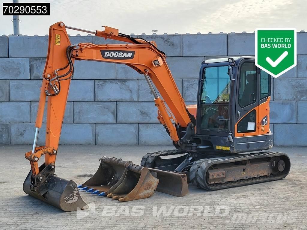Doosan DX63-3 Miniekskavaatorid < 7 t