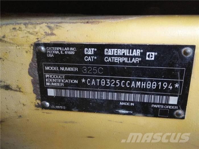 CAT 325 C Roomikekskavaatorid