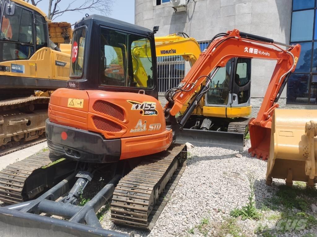 Kubota KX 155 Roomikekskavaatorid
