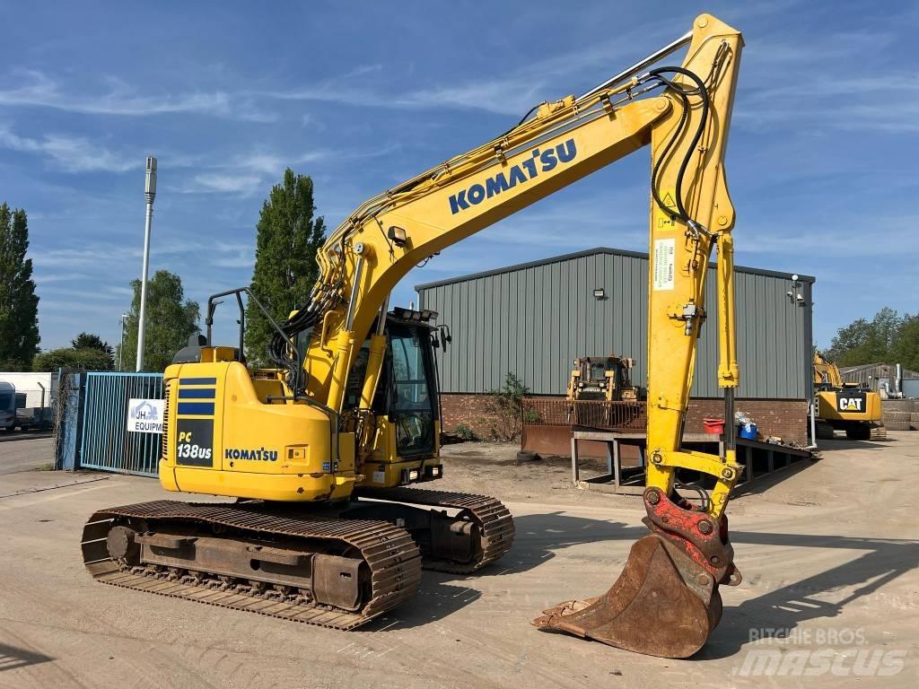 Komatsu PC 138 Roomikekskavaatorid