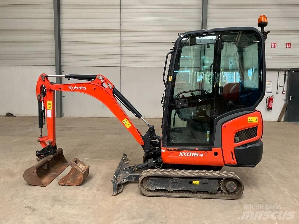 Kubota KX 016-4 Miniekskavaatorid < 7 t