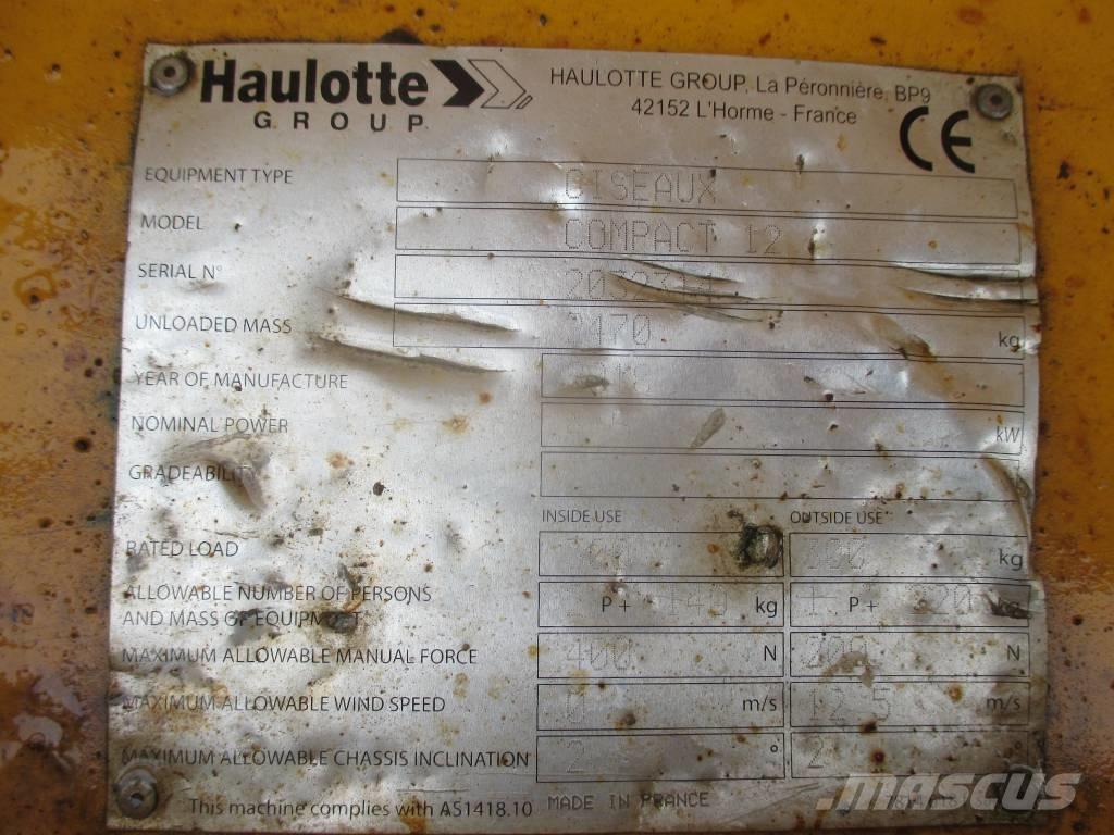 Haulotte Compact 12 Käärtõstukid