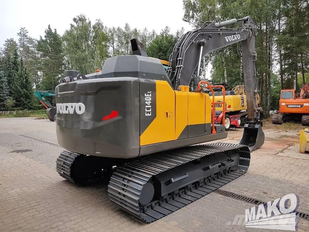 Volvo EC 140 EL Roomikekskavaatorid