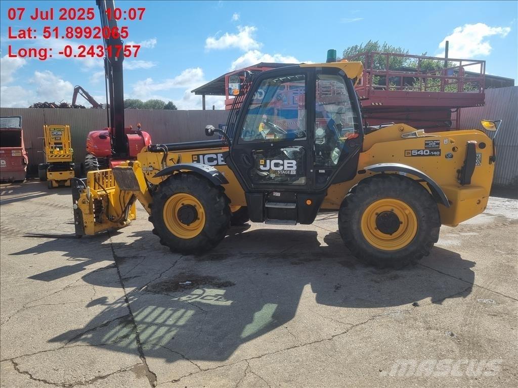 JCB 540-140 Teleskooplaadurid