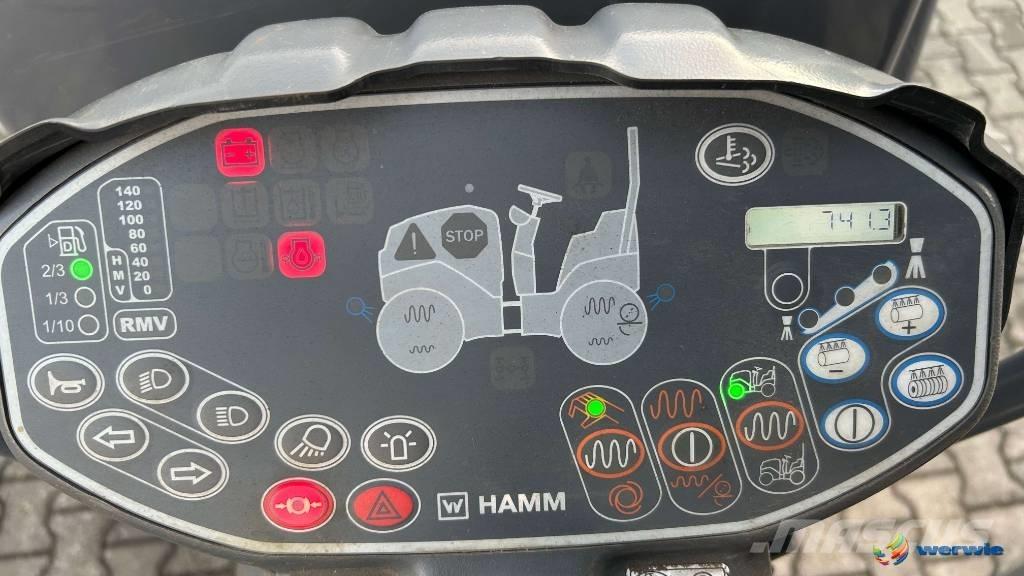 Hamm HD 14i VT Kombineeritud rullid