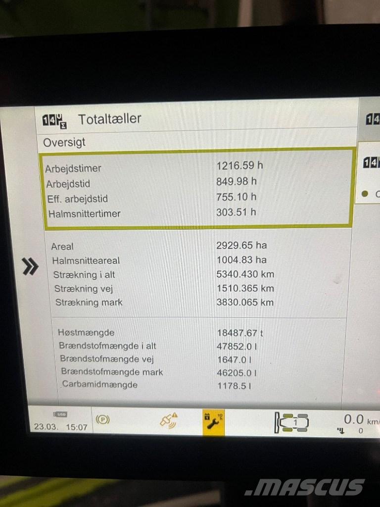 CLAAS Lexion 8700 Teraviljakombainid