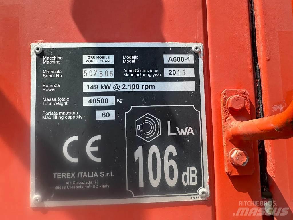 Terex A600 Raske maastiku tõstukid
