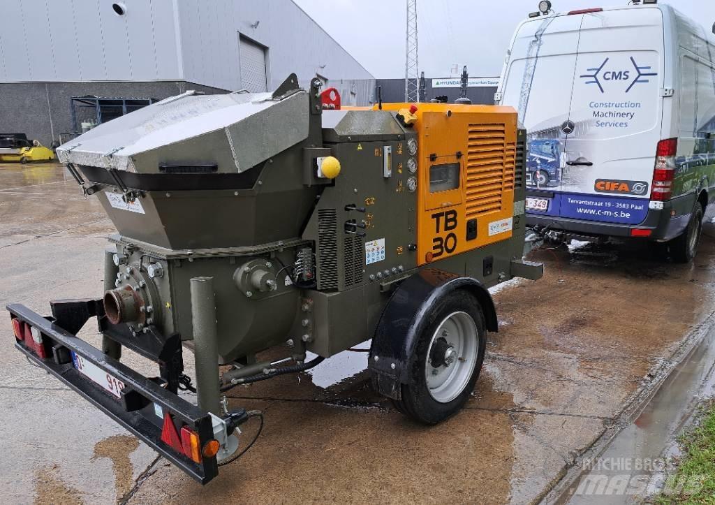 Turbosol TB30/T Betooni pumpautod