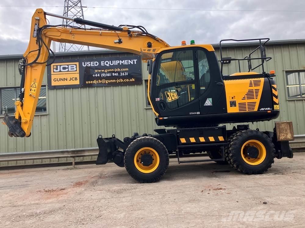 JCB JS145W Ratasekskavaatorid