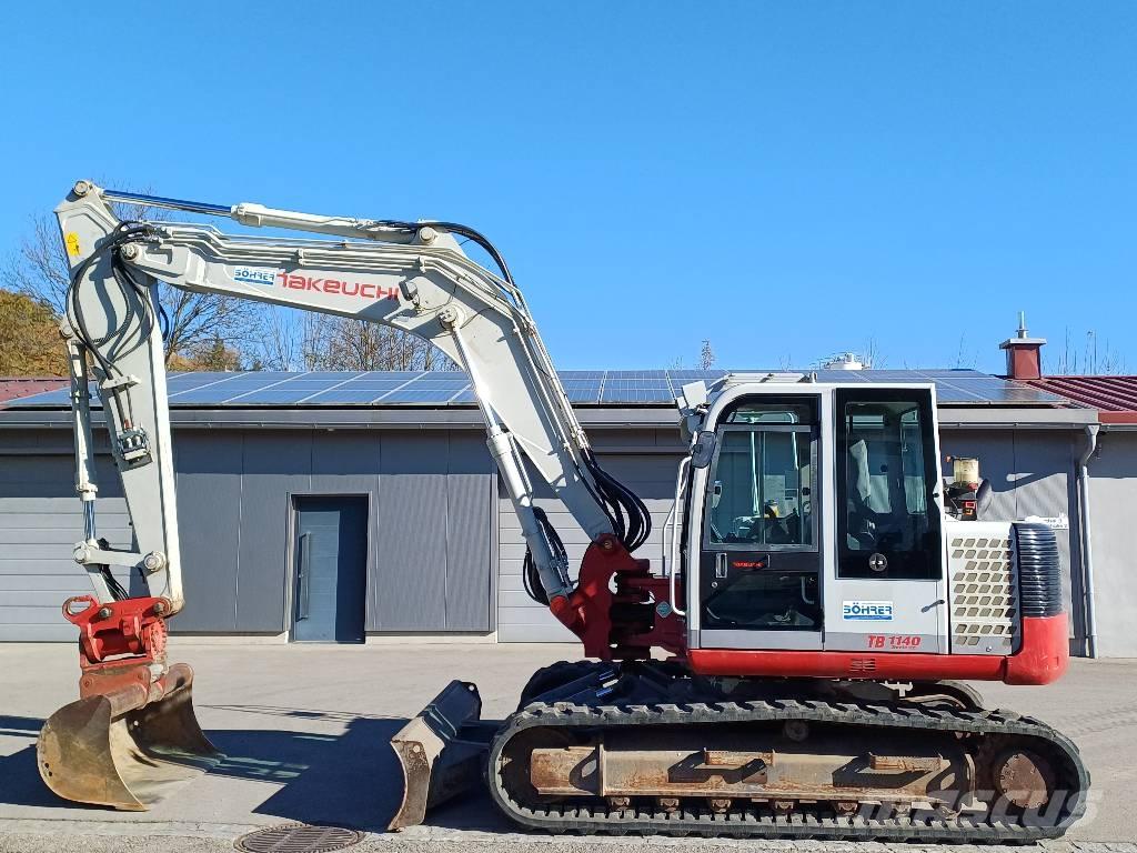 Takeuchi TB 1140 Roomikekskavaatorid
