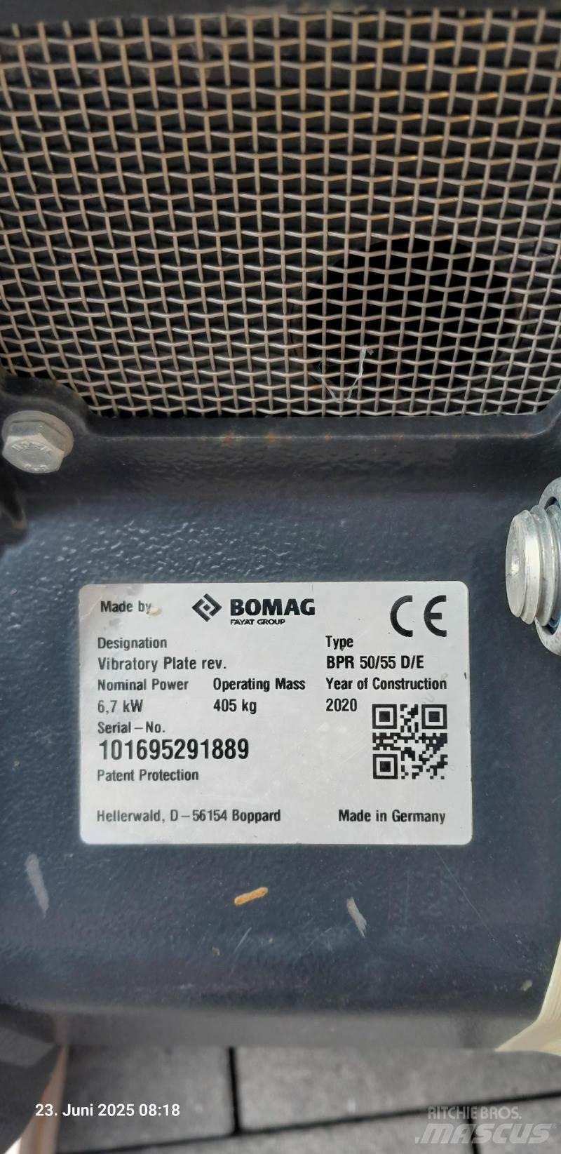 Bomag BPR 50/55 DE Vibraatorid