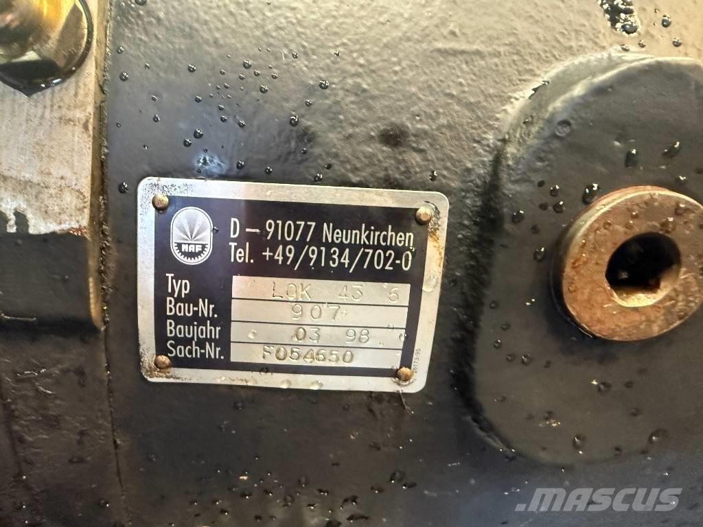 Timberjack 1270 Ülekandemehhanism