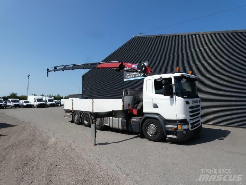 Scania G 450 Kraanaga veokid