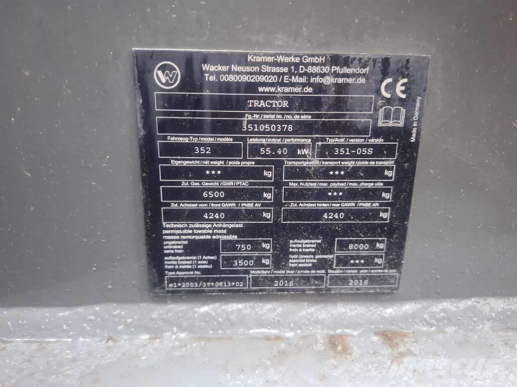 Kramer 8085 Rataslaadurid