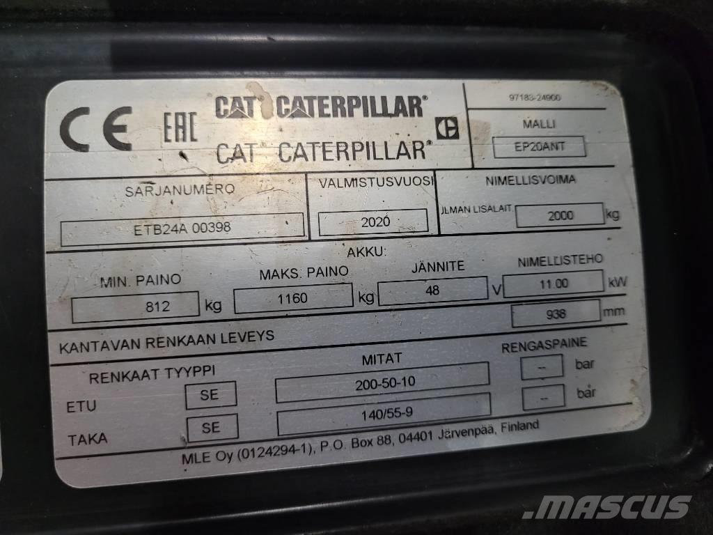 CAT EP20ANT Elektritõstukid
