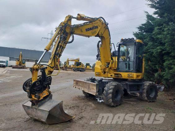 Komatsu PW138MR-11 Ratasekskavaatorid