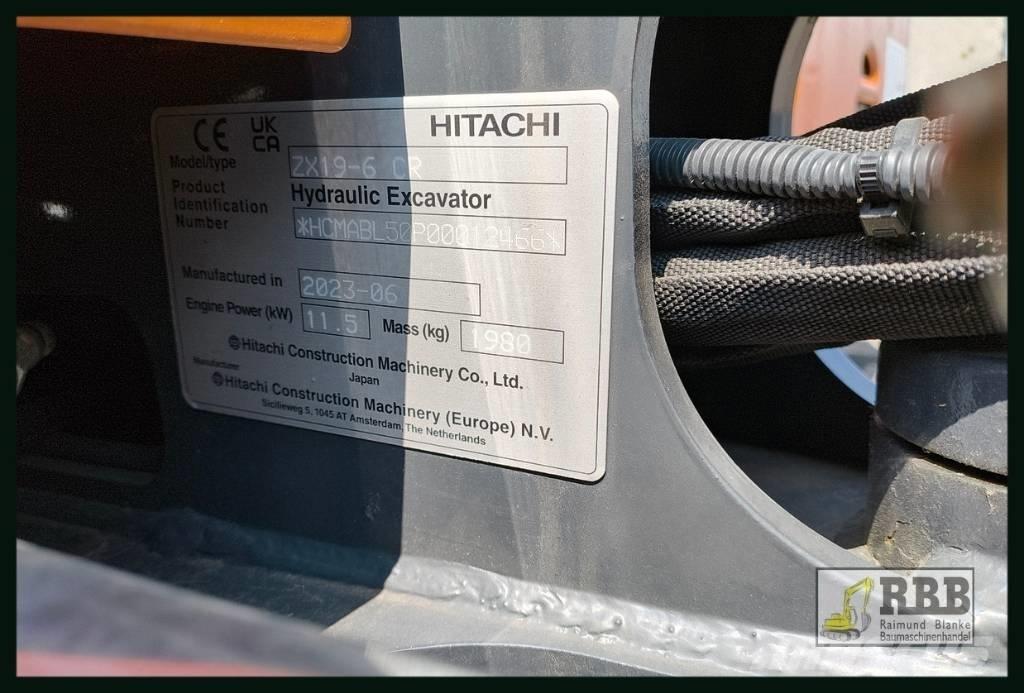 Hitachi ZX 19-6 CR Miniekskavaatorid < 7 t
