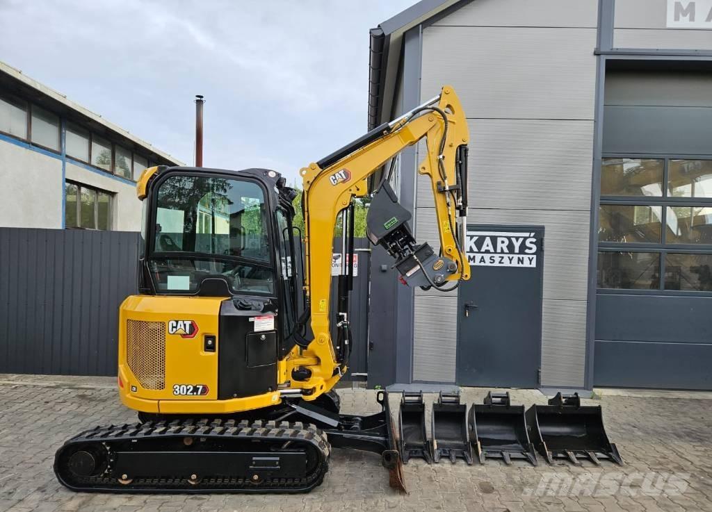 CAT 302.7 CR Miniekskavaatorid < 7 t