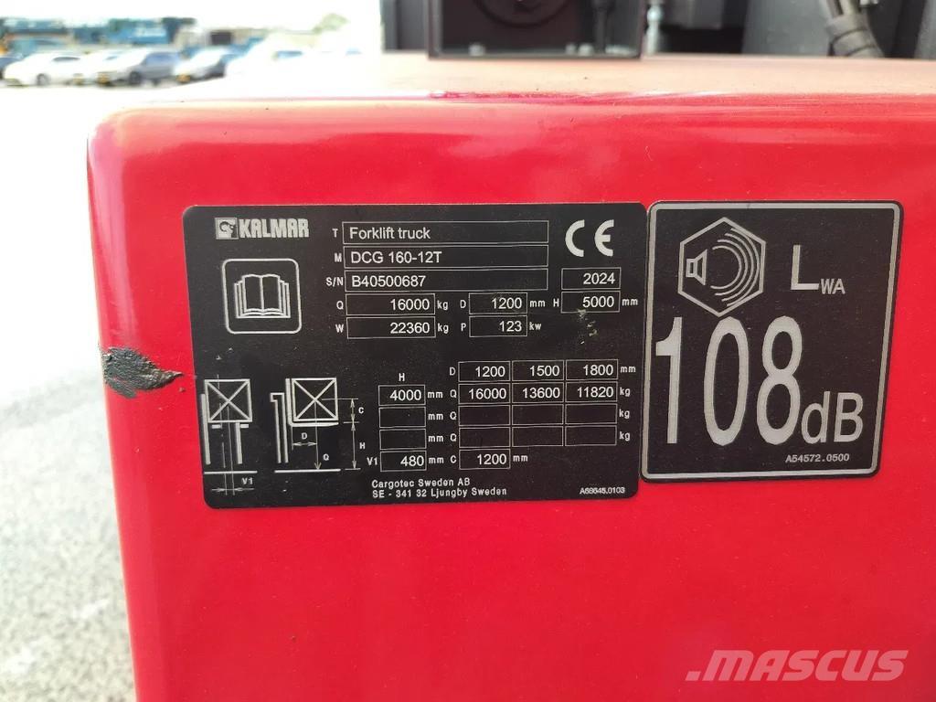 Kalmar DCG160-12T Kahveltõstukid - muud