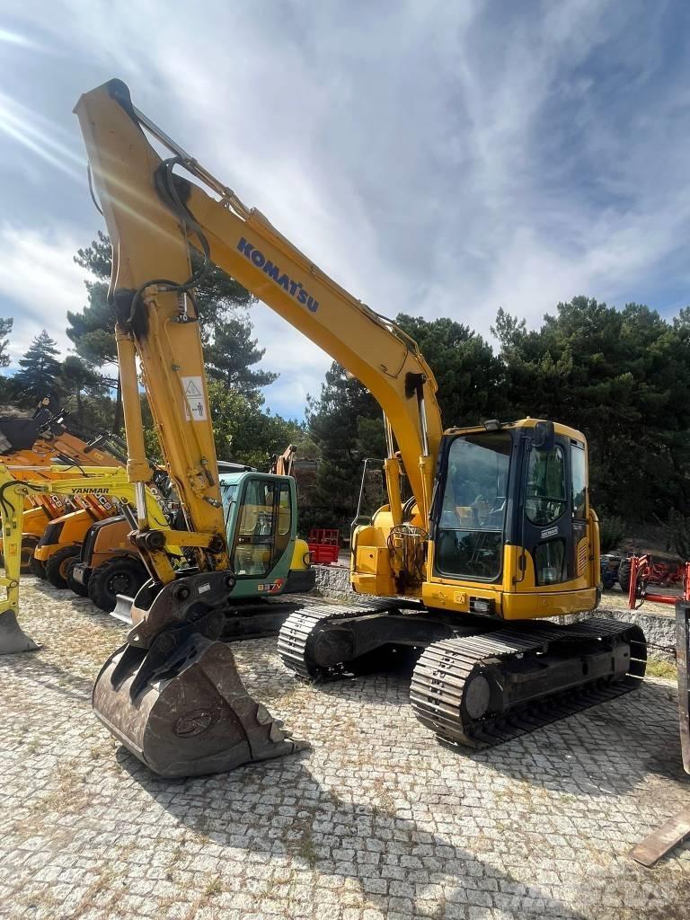 Komatsu PC 138 US-8 Väikeekskavaatorid 7t-12t