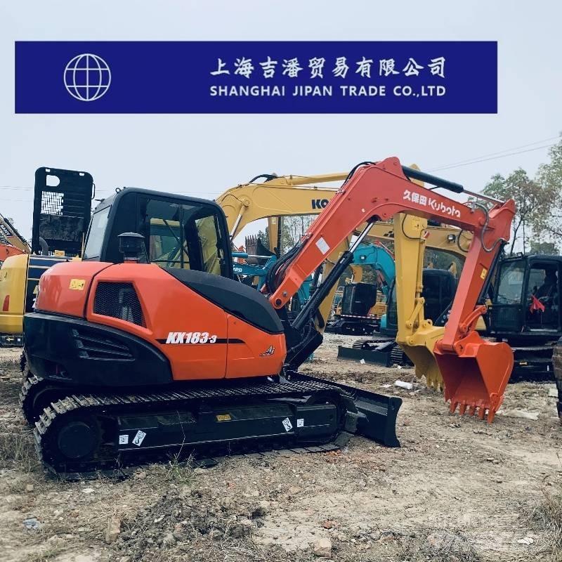 Kubota KX 183 Väikeekskavaatorid 7t-12t