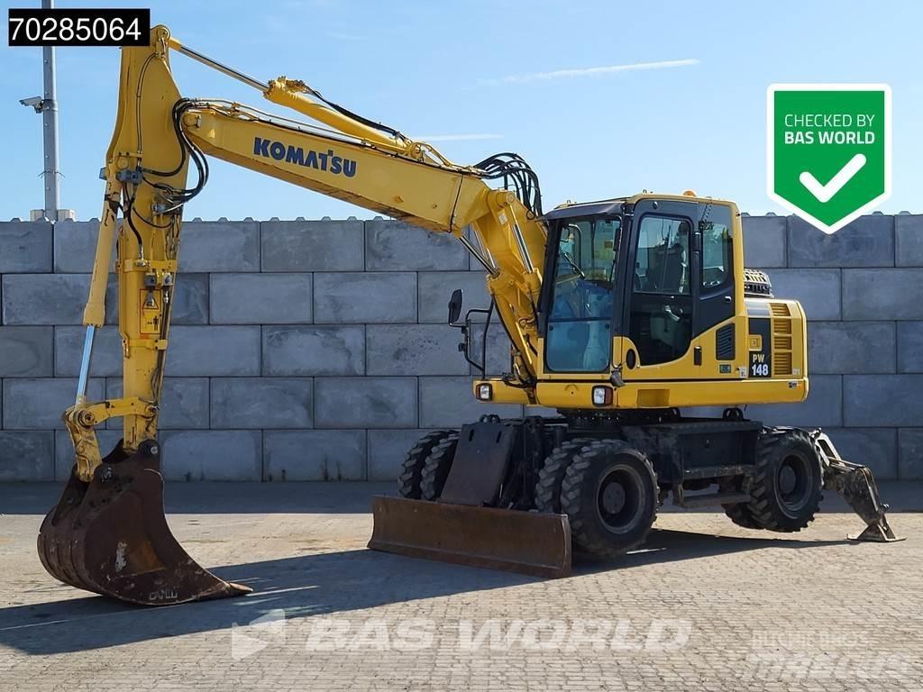 Komatsu PW148 -8 Ratasekskavaatorid