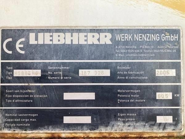 Liebherr HS 885 HD Roomikkraanad