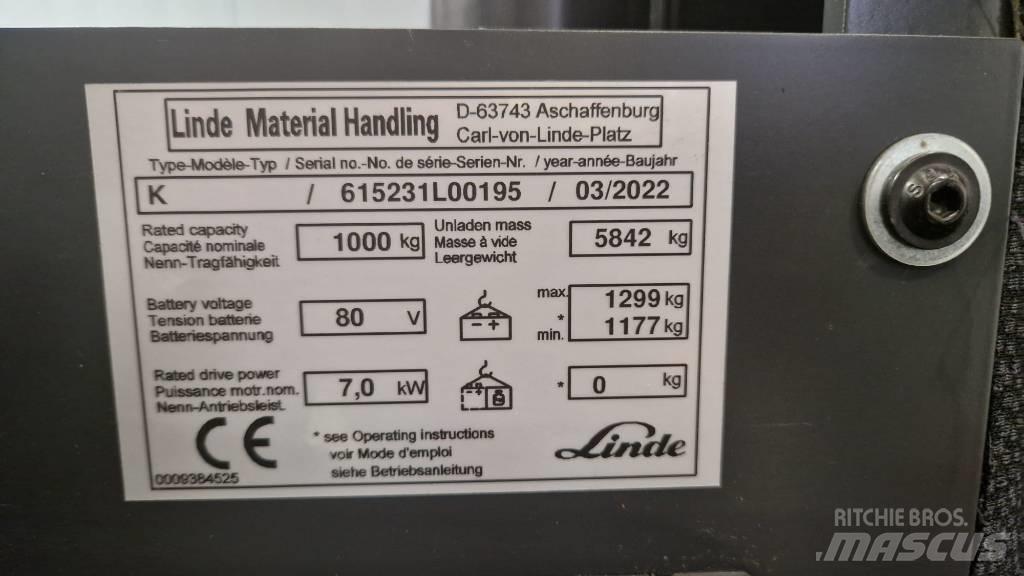 Linde K Elektritõstukid