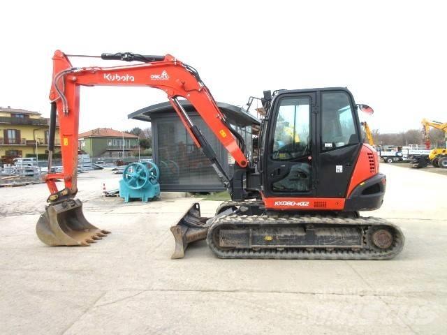 Kubota KX 080-4a2 Roomikekskavaatorid